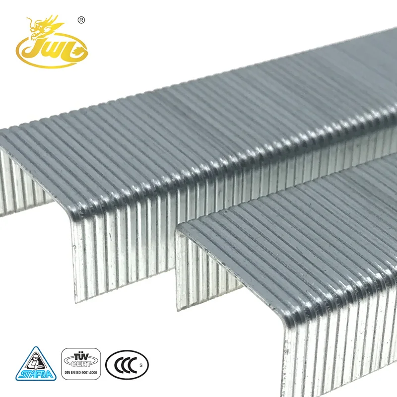 Низкая цена Оптовая продажа крепежа из нержавеющей стали мебель штапеля u-типа ногтей