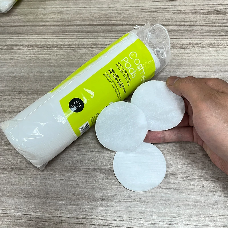 Best Price 100% Cotton Natural Facial Clean Round Remover Pads Disposable Cosmetic Cotton Pads