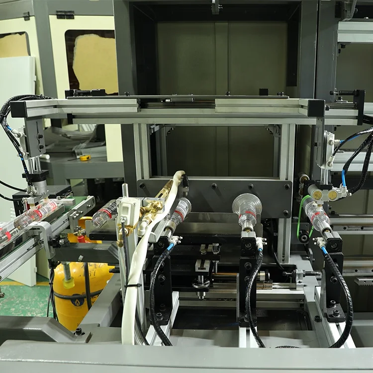 S104M 3 colors automatic bottle screen printing one station Shuttle Screen Printing Machine for Bottles and Cups Print