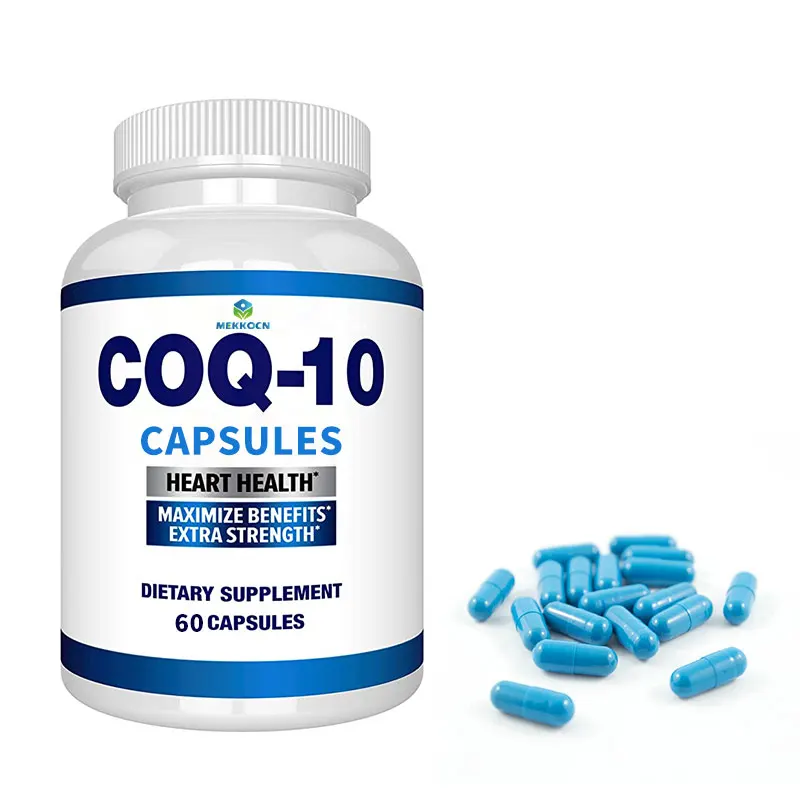Dietary Supplement COQ 10 Capsule High Absorption COQ10 Hard Capsule Heart Health Coenzyme Q10 Supplement