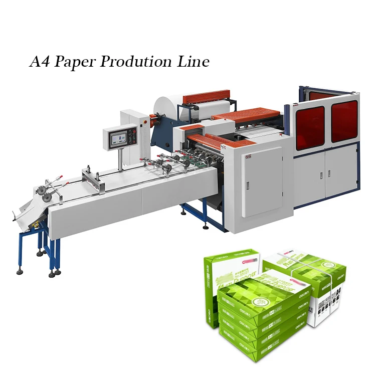 Automatic paper cutting machine a4