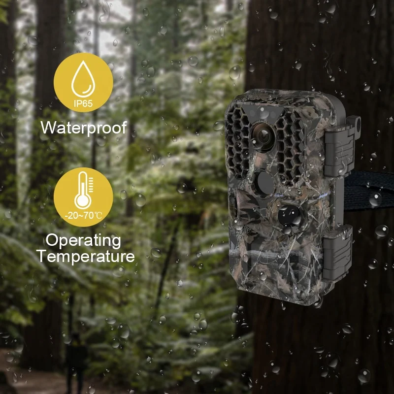  OEM/ODM Trail Camera waterproof IP66 4K инфракрасная камера для охоты на диких