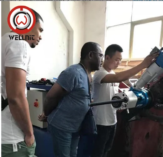 LBE-50 affordable portable line boring machine for excavator repair with powerful motor