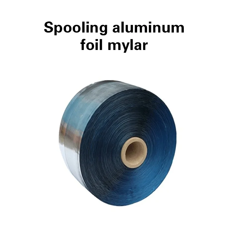 Aluminum Foil Bonded Mylar Foil Spooling Cable Foil For Shielding