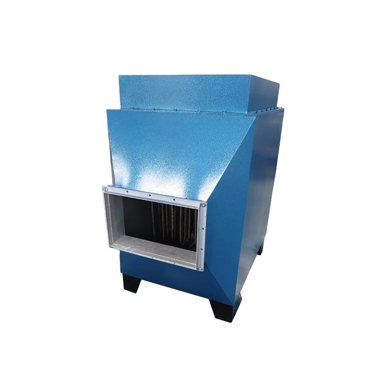 U Shaped Finned Tubular Duct Air Pre Heater With Controller