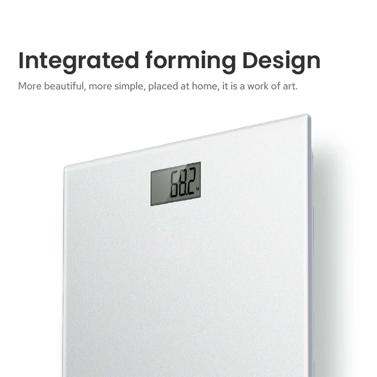 TRANSTEK Large LCD Display Screen Personal Electronic Bathroom Weighing Body Weight Scale