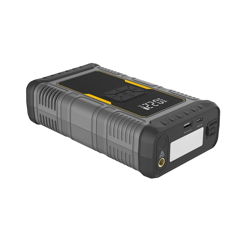 Portable Jump Starter with Air Compressor 1500A Power Bank Tire Inflator Pump 12V Starting Device Car Booster ODM