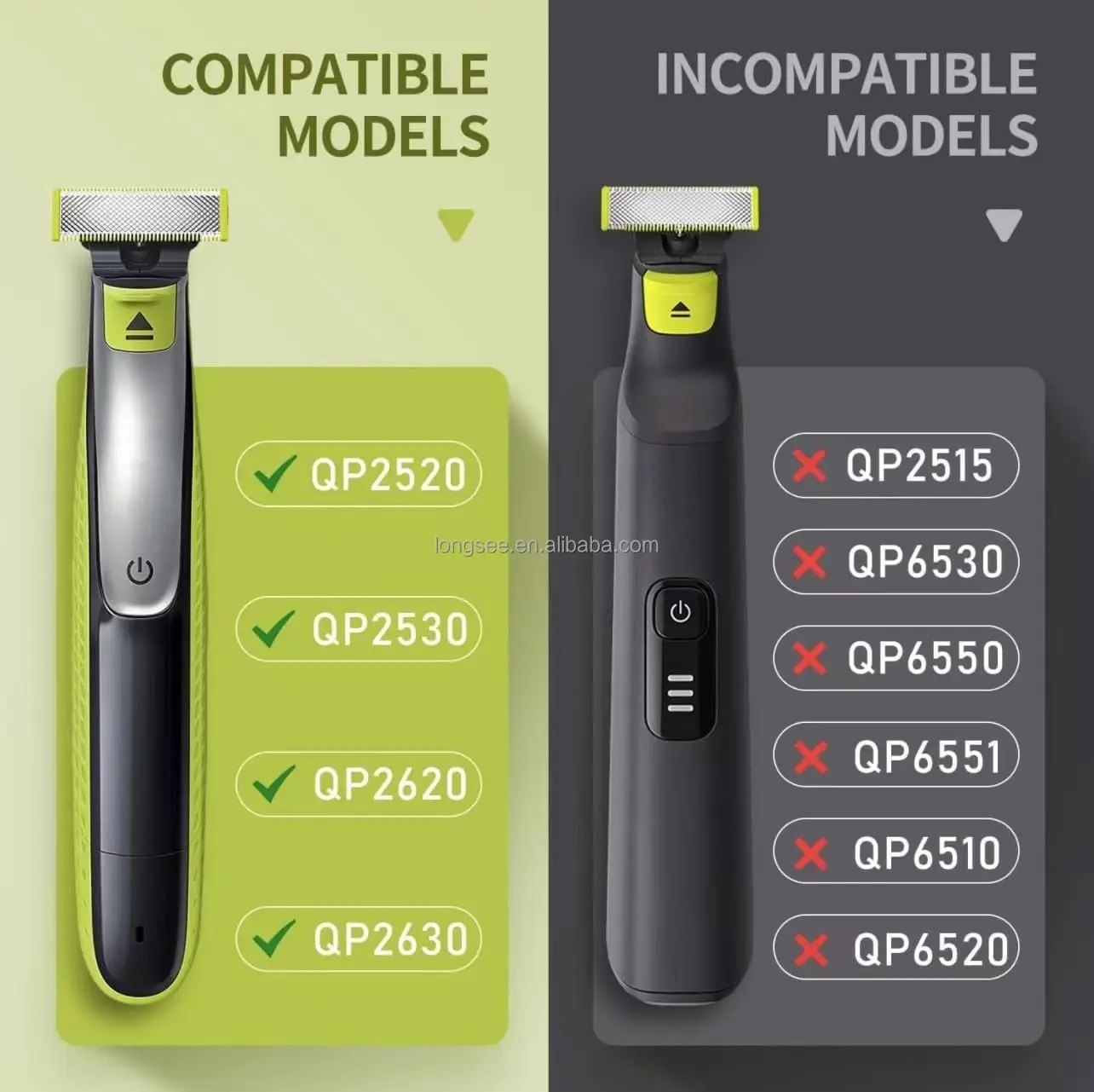Бритва Подставка для зарядки одно зарядное устройство держатель Philips Norelco лезвия 2520/2530/2620/2630 корпус пьедестал