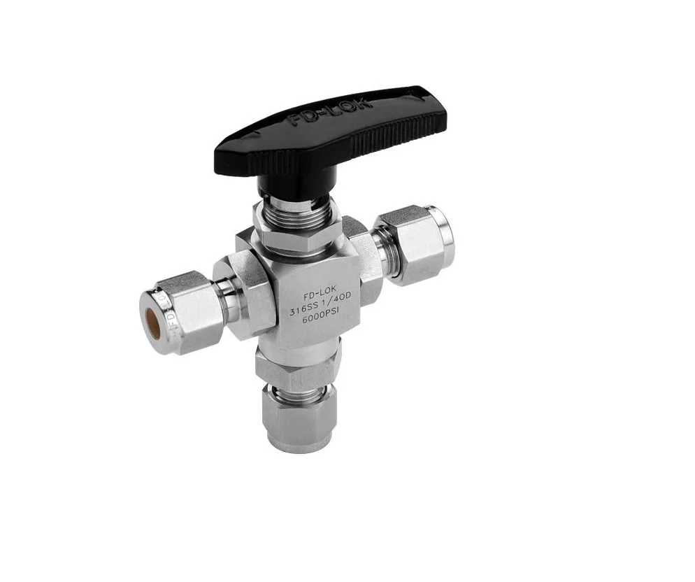 3-ходовой шаровой клапан Паркер шаровой клапан для шарового клапана cng