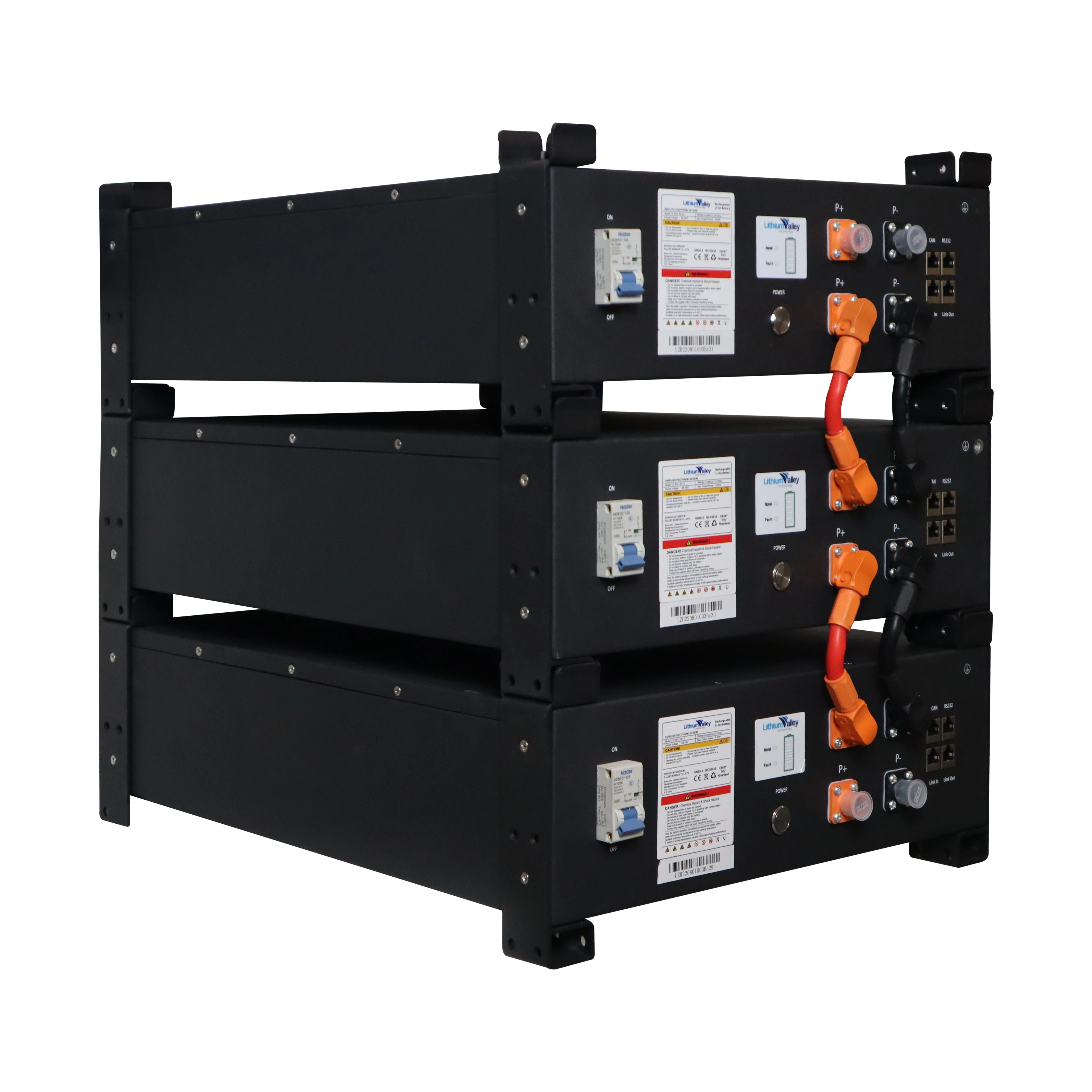 Rack Mount Solar Energy Storage Battery Baterias De Litio 48V 100AH Powerstation Batterie Solaire Lithium 200ah Lifepo4 Battery