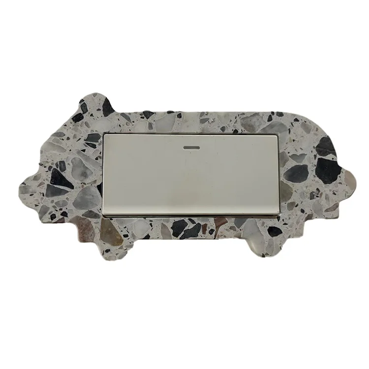 Custom Home Decor Marble/Artificial Stone Switch Control Panel