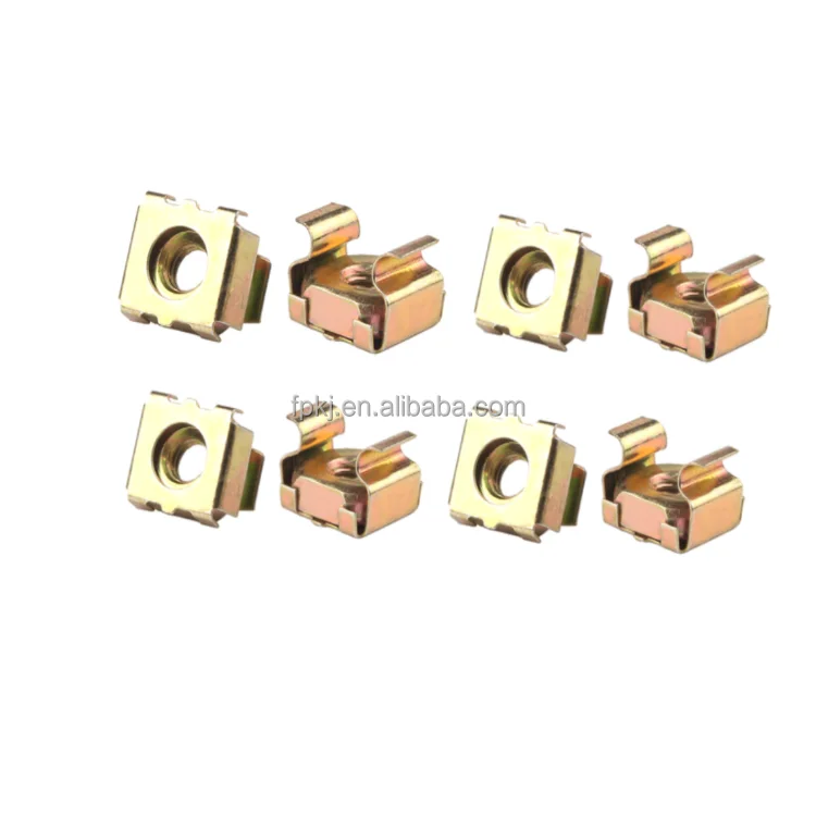 M5 M6 Cabinet Clip Nut Steel Zinc/nickle Plated Floating Nut square Cage Nuts