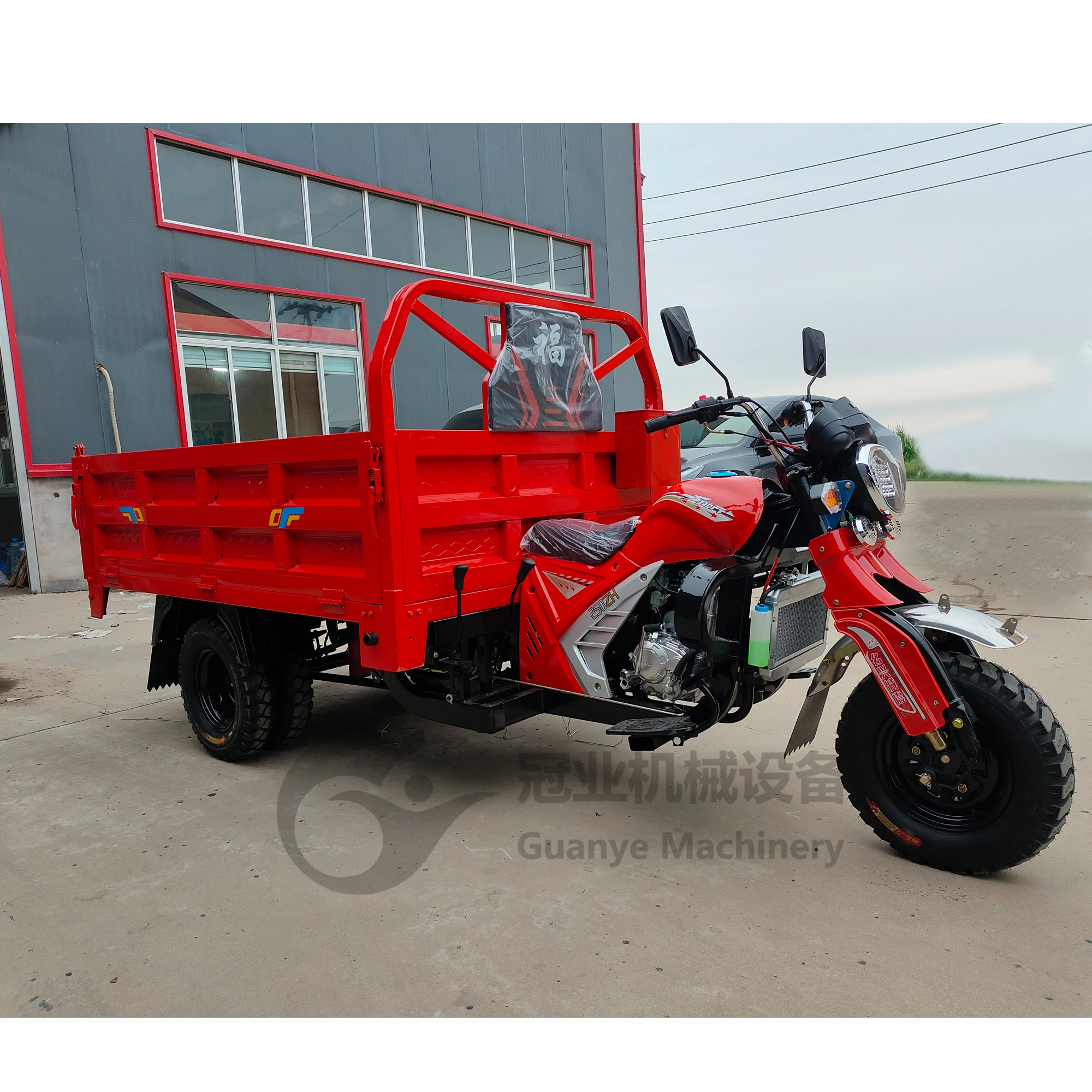 Chinese  200CC passengers gasoline motorized tricycle 3 wheel motorcycle gasoline petrol High Power Electric Motorcycle Cargo