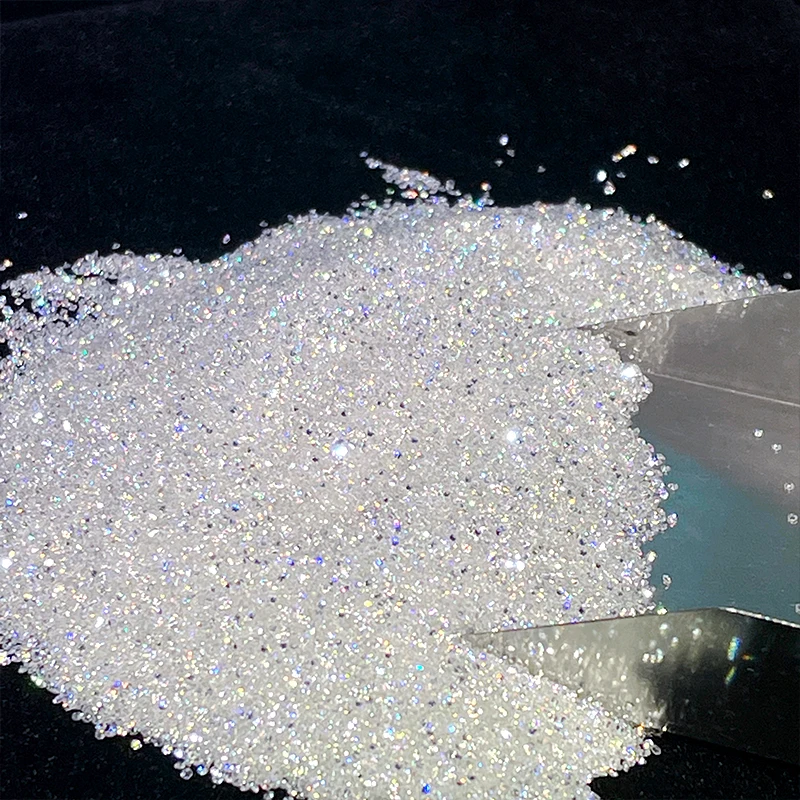 SICGEM Wholesale 0.8-2.9mm Synthetic Melee White Color VVS Clarity Moissanite Diamond Stones Loose Round Small Moissanite