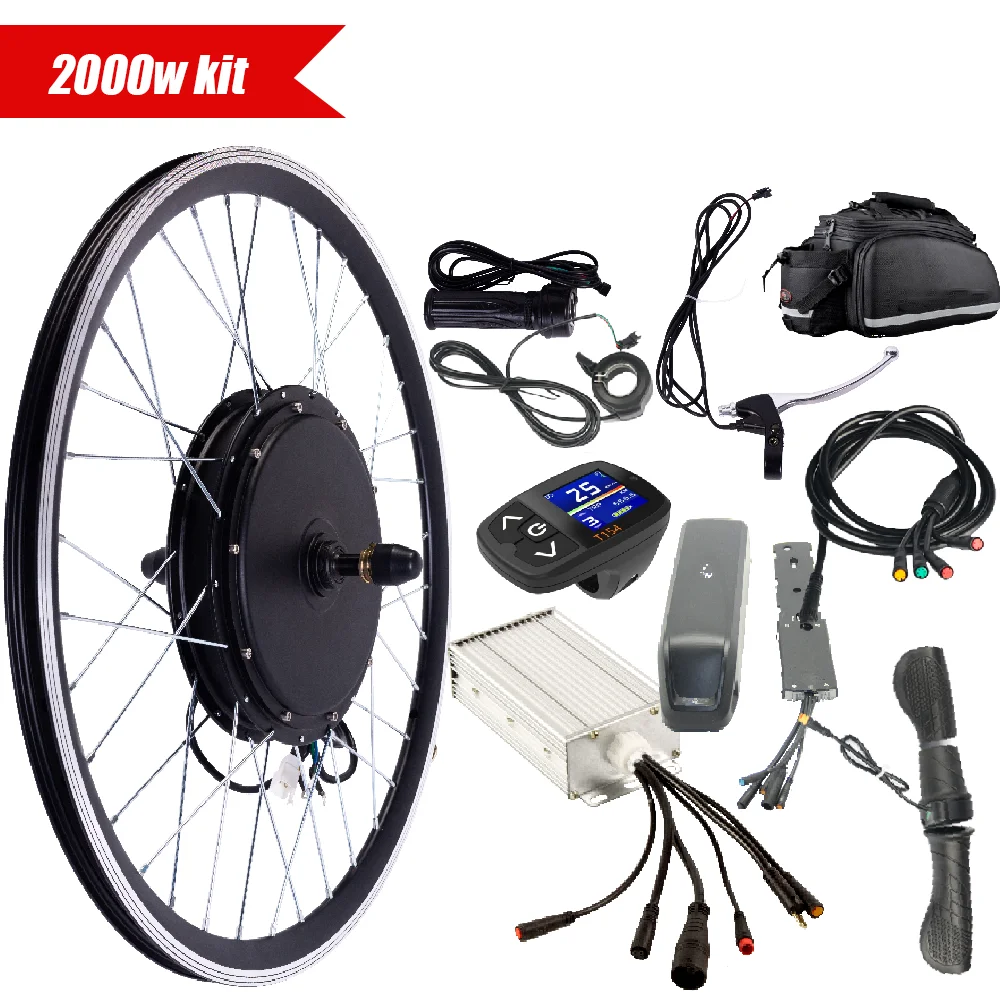 2000W Powerful E-Bike Motor Electric Bicycle Kit BLDC Motors Electric Bike Conversion Kits