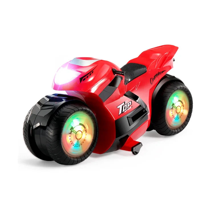 
1:16 8 channel With the spray Watch the remote contro and remote contro Gesture sensing stunt motorcycle 