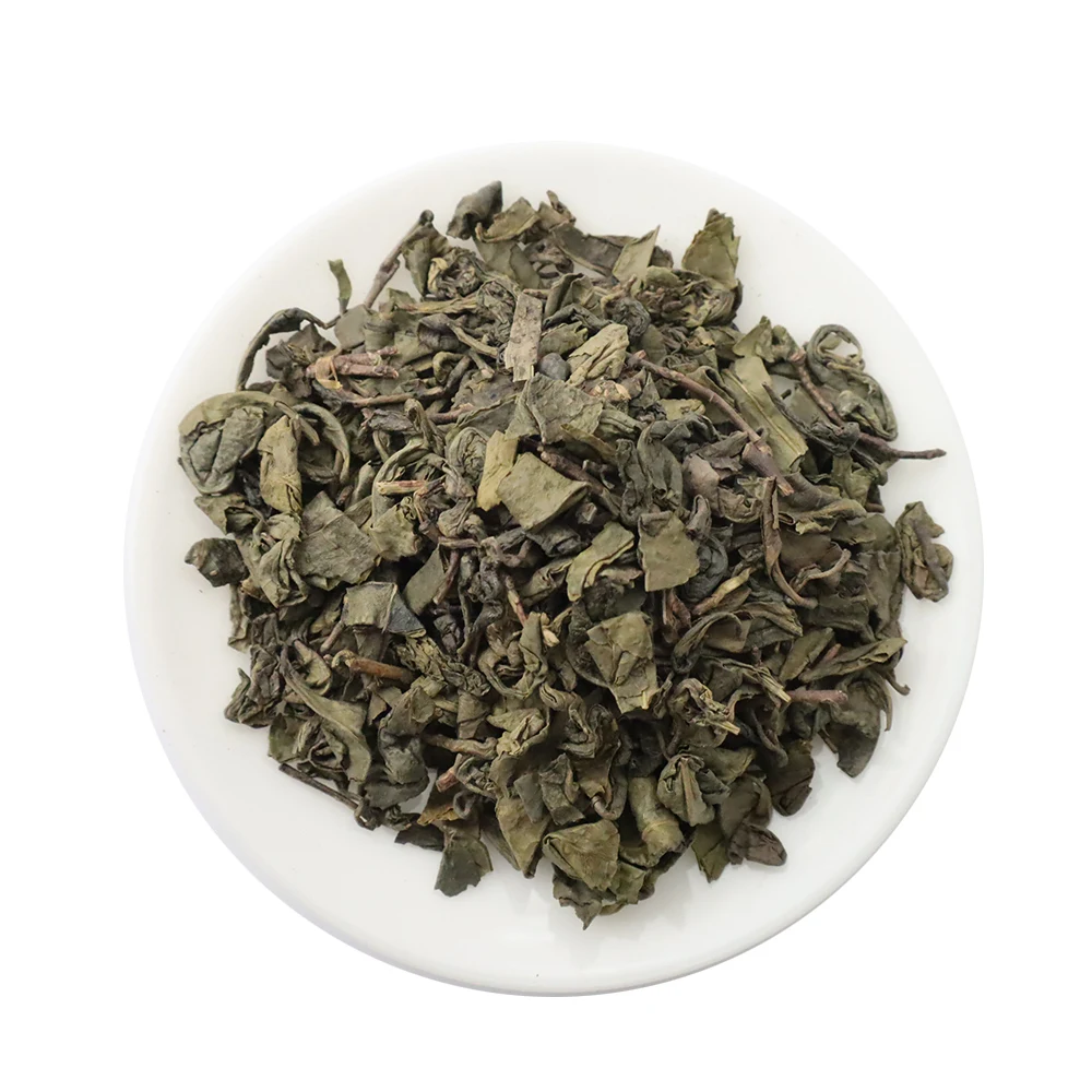 China Factory Wholesale Good Quality And Taste Gunpowder Green Tea With Lemon Juice