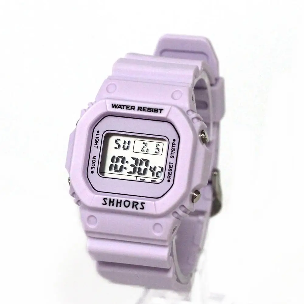 New Colors Student Casual Sports Watch Matcha G Color Digital Shock Watch