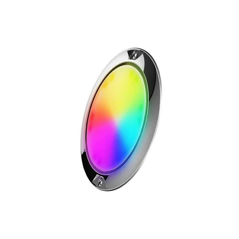 11 мм ультратонкий IP68 12 В настенный RGB из нержавеющей стали 316L 18 Вт 24 35 подводный светильник светодиодный для бассейна