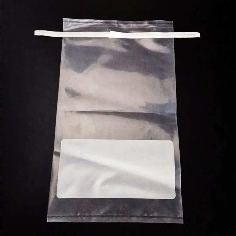 Lab Supplies sterile plastic laboratory sampling collection carrier bags wire closure bag