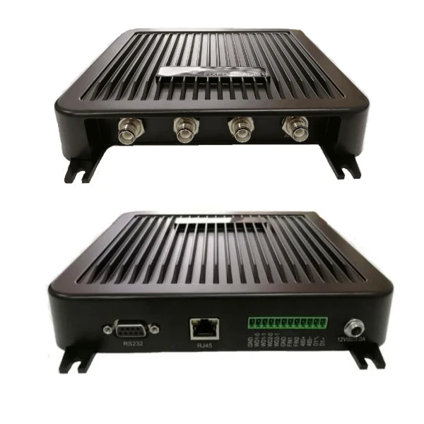  Reliablerfid заводская цена Impinj R2000 большой диапазон свободный SDK 860-960 МГц 4 антенны порт УВЧ дальнее расстояние RFID фиксированный