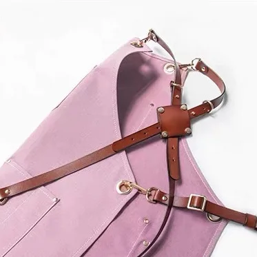 woman salons pinafore apron barber uniforms apron custom logo waterproof aprons for adults