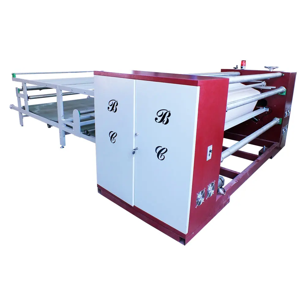 Bosim BC-420 heating drum dye sublimation transfer machine calender calandra heat presser cylinder heating press roller