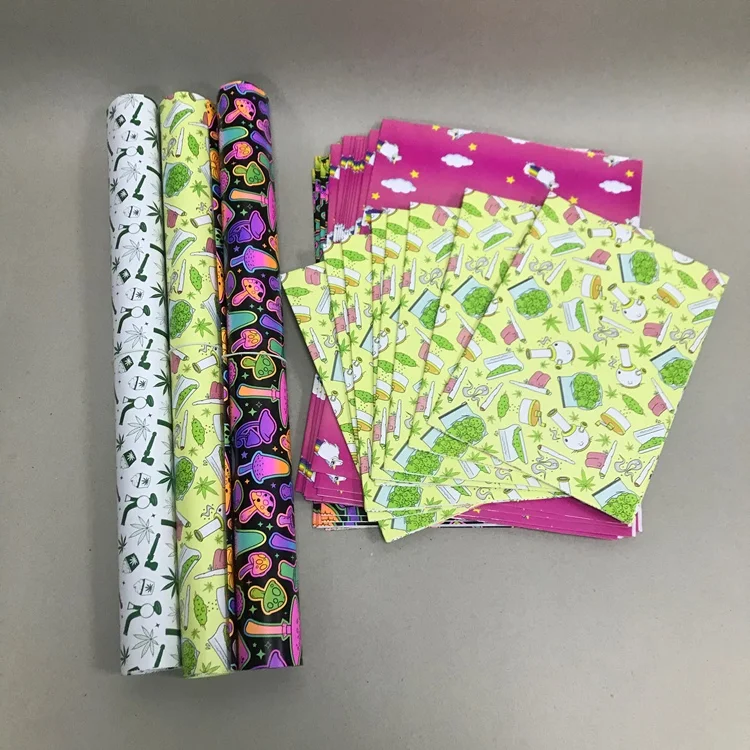 Factory Cheap Price Custom Logo Colour Printed Chocolate Gift Wrapping Tissue Paper