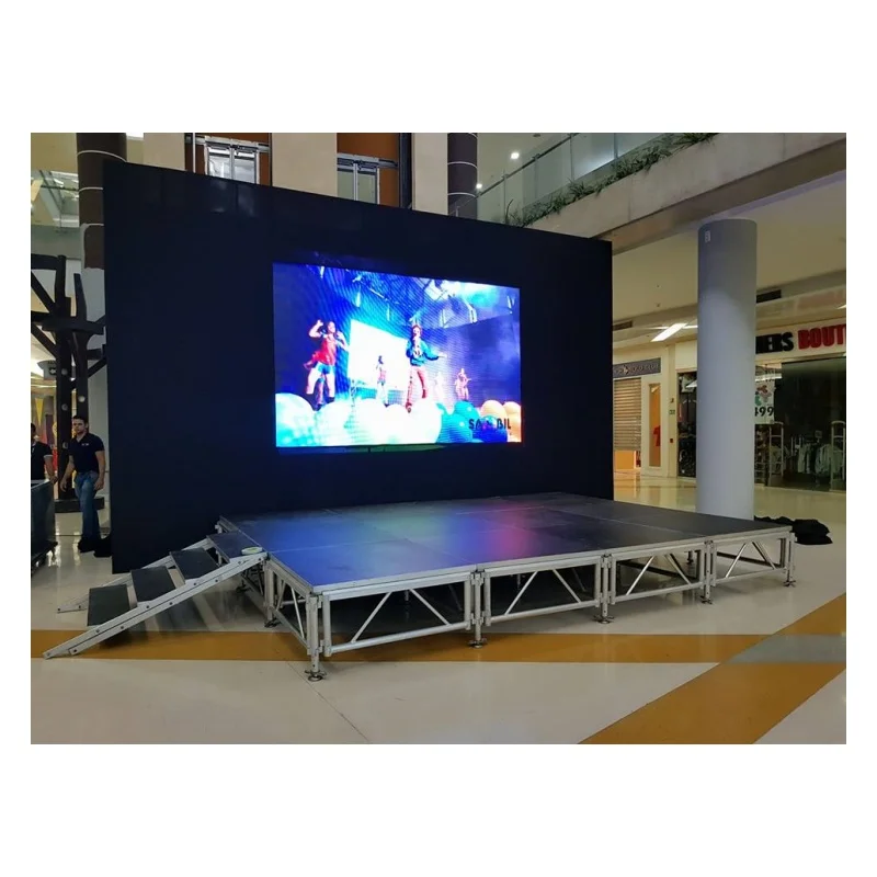 Hot Selling Aluminum Alloy Assembled Wedding Stage Adjustable Height Concert Display Stage Frame Platform