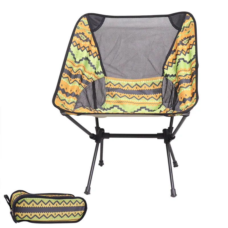 Outdoor camping folding  chairs  zero gravity ulitralight reclining lounge Lawn Padded Sports chair aluminum
