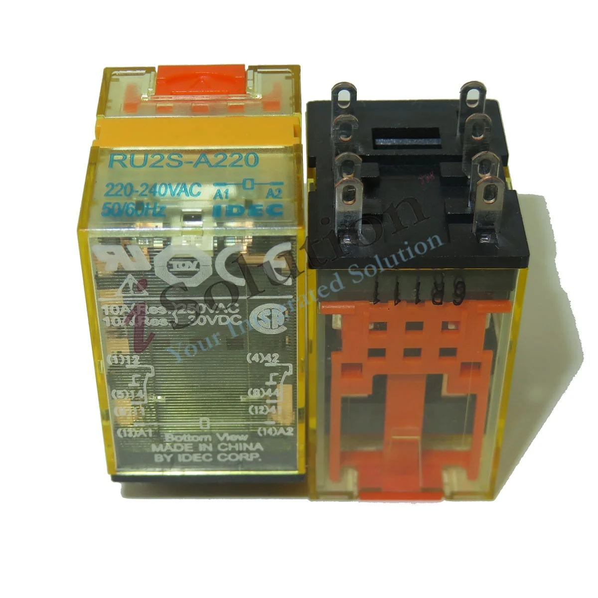 RU2S-A220   RELAY GEN PURPOSE DPDT 10A 240V
