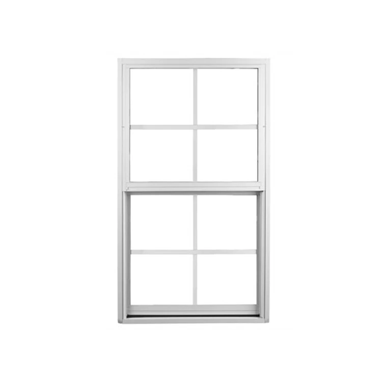 Residential window aluminum single hung window svertical sliding window with America hardware
