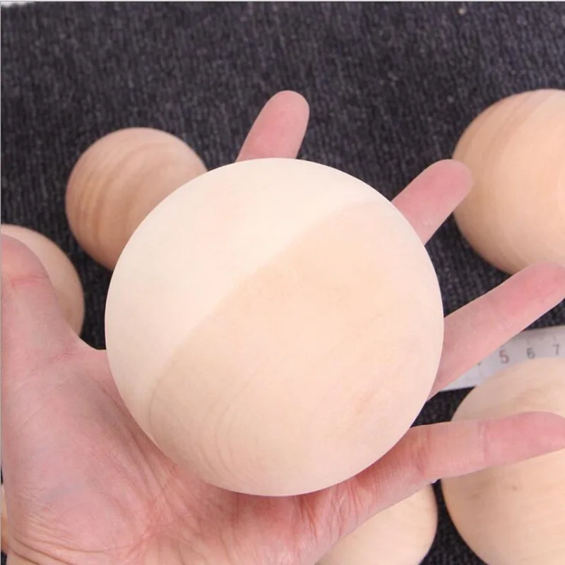 Круглое украшение 6 мм 8 10 12 14 15 18 бук деревянный шар 30