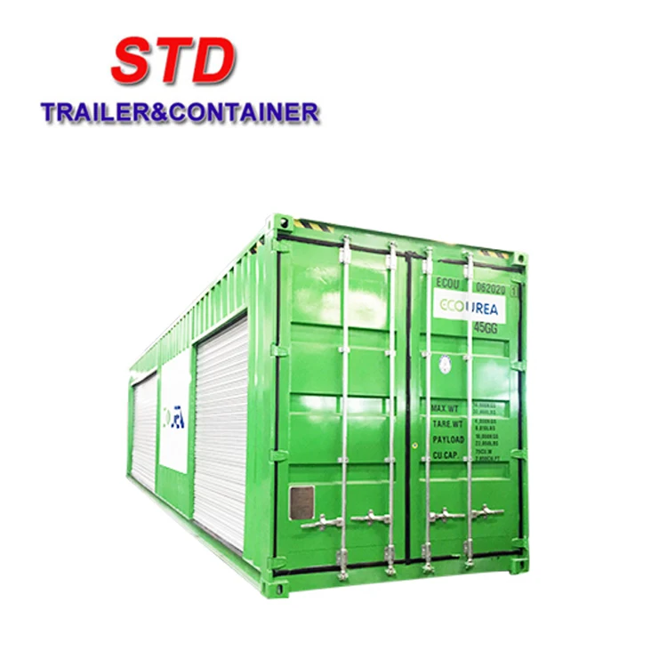 40 футов Открытый боковой Контейнер боковой открытый роликовый дверной контейнер