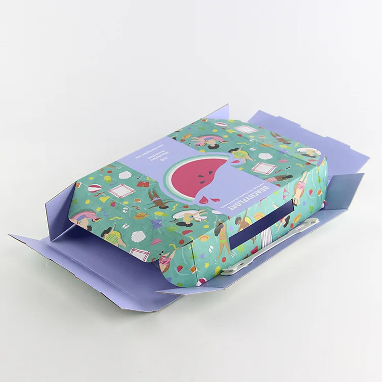 Cardboard box white black red brown gift paper carton Support customized size and printed logo