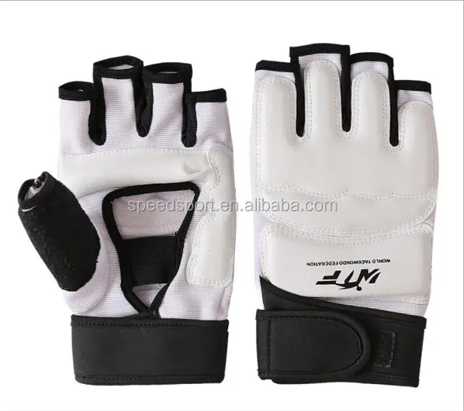 Hot Sale Martial Arts Hand Guard Pu Taekwondo Training Gloves For Hand & Foot
