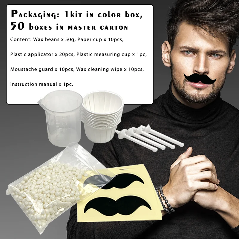 Disposable Plastic Nose Wax Sticks Hair Remover Cleaning Nose Ear Applicator Sticks Hair Removal Kits