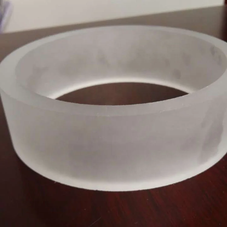 Customized heat resistance frosted pipes large diameter thick wall quartz tube