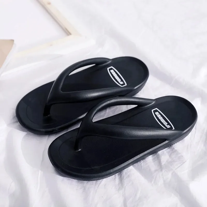 Thick bottom fashion flip flops women beach eco friendly flip flops customised flip flops