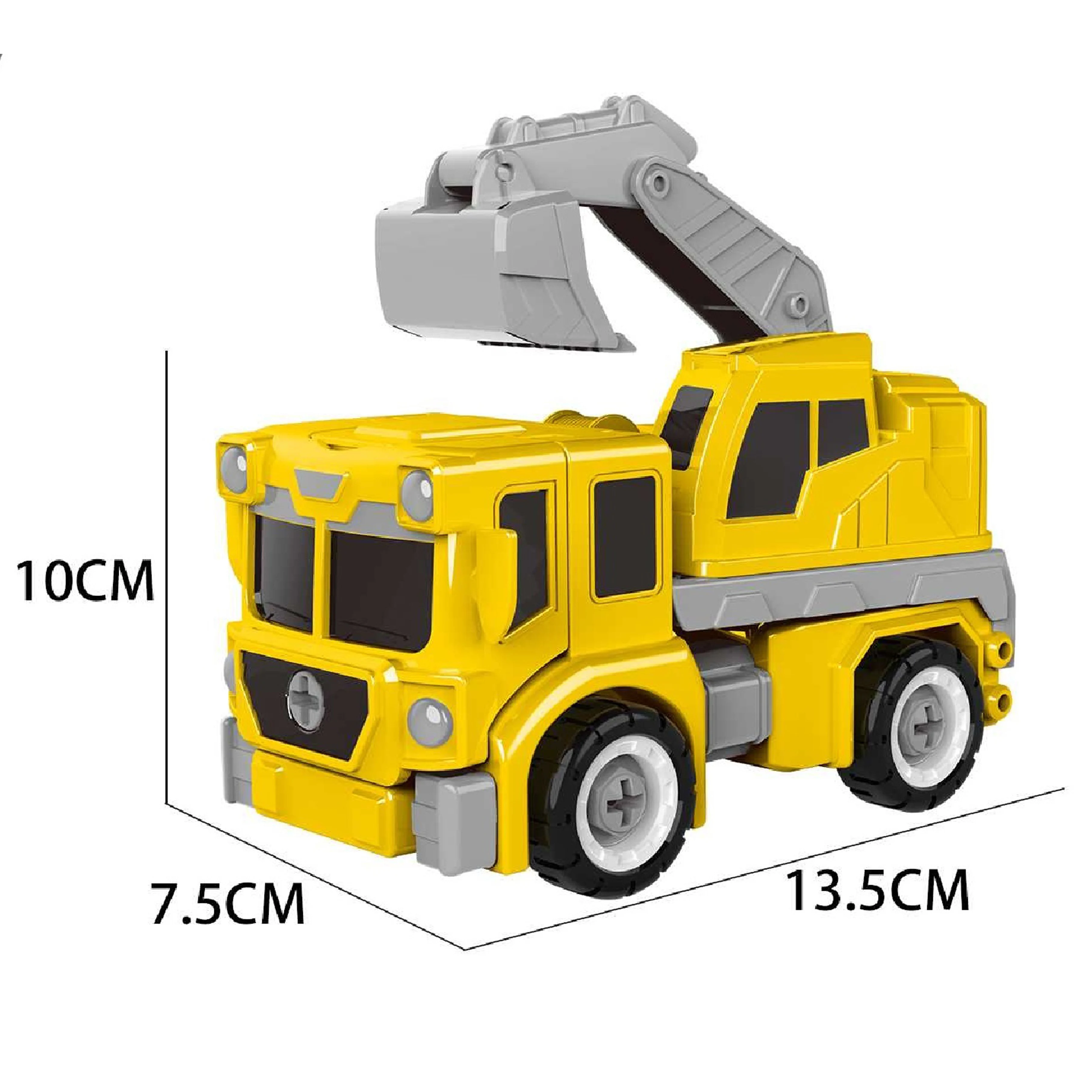 2023 Hot Sale Children  Educational Transform Action Assembled Plastic Vehicle Deformation Robot Model Car