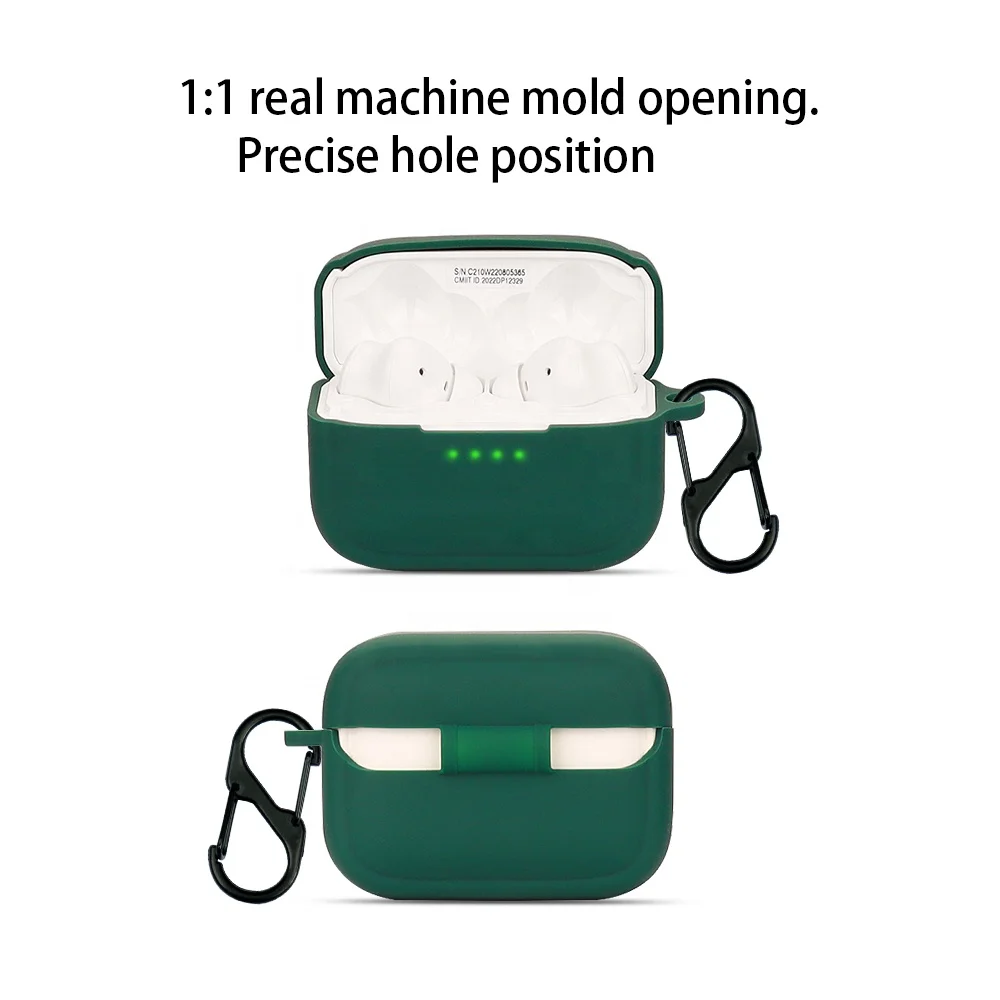 wholesale buds Case For Pana sonic RZ-C210WDGEW Wireless Headset Cover Silicone earphone case With Hook