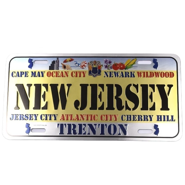 American Car License Plate USA Car License Plate clear license plate