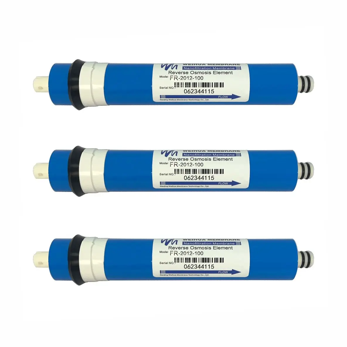 FR-2012-100 противозагрязняющая Бытовая Мембрана обратного осмоса