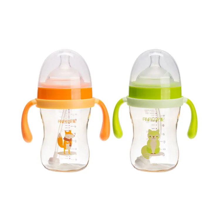 200ml Anpei 2020 brand new high quality silicone super wide caliber ppsu baby bottles