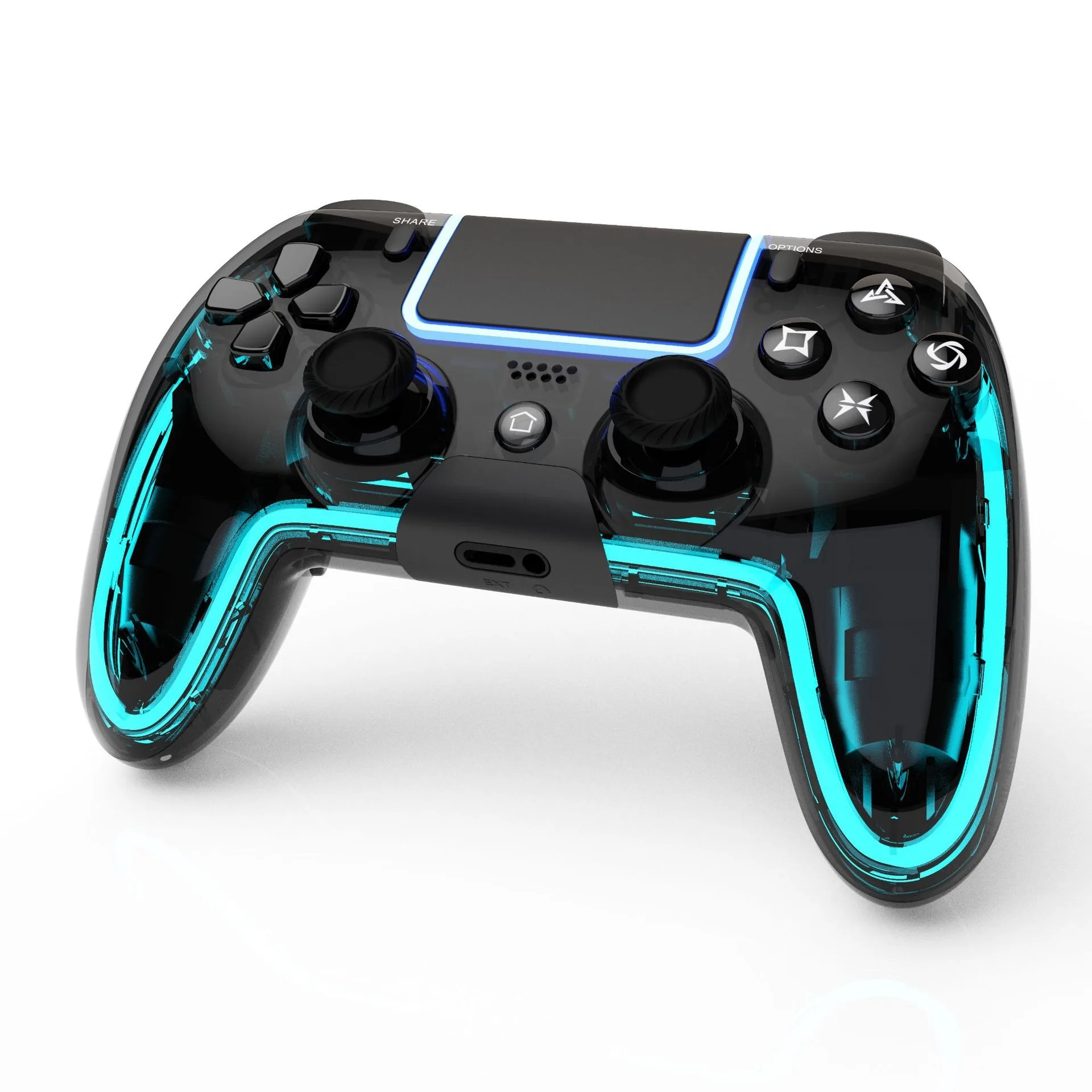 New Arrival Double Shock Wireless BT Joystick Gamepad Game Controlle For Sony PS4 Console