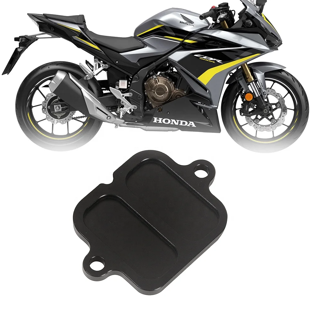 CBR 500 2013-2022 Aluminium Motorcycle Smog Block Off Cover