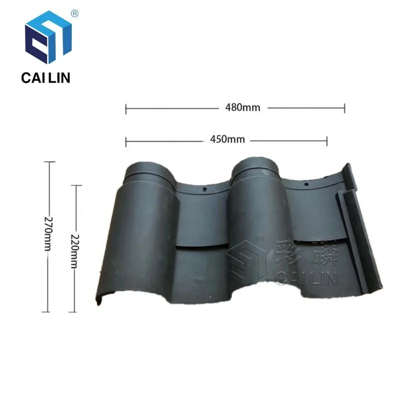 Polymeric Roof for Chemical Acid Storage Warehouse Japan Old House Antique Japanese Style Roof Tiles