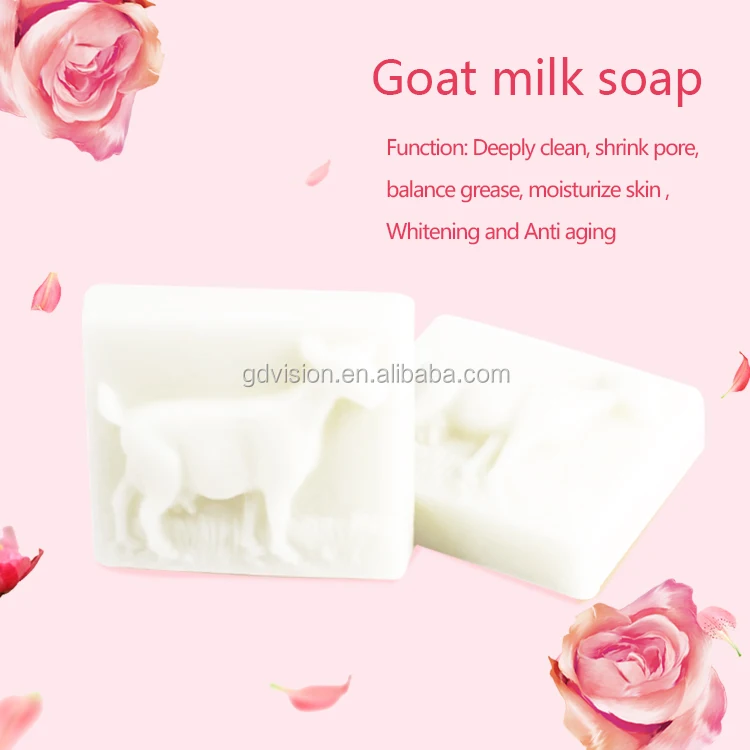 No label handmade organic moisturizer acne melasma melt and pour soap base goat milk