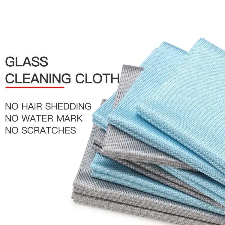 Microfiber Glass Cloth Wearable Rag Streak Free Lint Free Quickly Clean Windows Windshields Mirrors and Stainless Steel