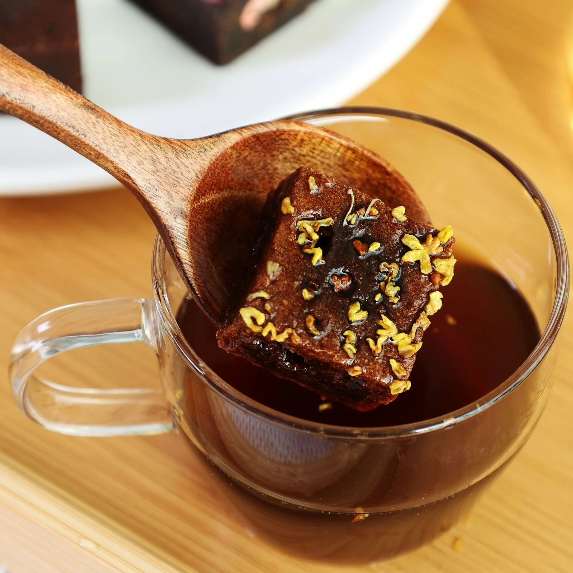 OEM Individual Bags packing Brown Sugar Tea Cubes lump honey sugar candy